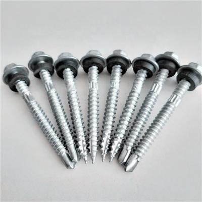 China BORCH high quality din7504-n pan head self drilling screws with dacromet surface for sale