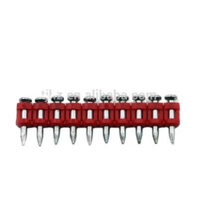 China Cap Collated Gas Wrenches Drywall Red Tape Hardened Concrete Nails for sale