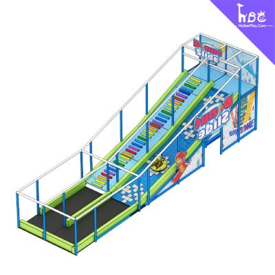 China Popular Sport Commercial Dry Snow Playground Slide For Children and Adults for sale