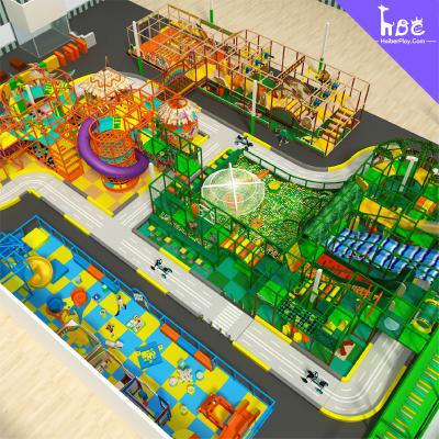 China Naughty Fort Equipo de juego infantil en interiores Trampolín Parque de videojuegos estilo en venta