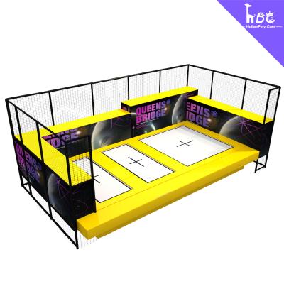 China Parque de aventuras de trampolines profesionales para juegos de interior en venta