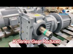 parallel shaft bevel helical gear reducer gearbox motor 3kw 80kg