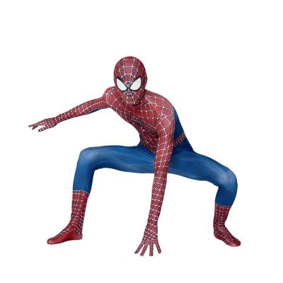 China Polyester Far From Home Cosplay Costume Peter Parker Zentai Suit Bodysuit Jumpsuit Halloween Costume For Kids Carnival for sale