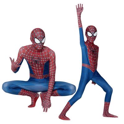 China Hot Selling Amazon Miles Cosplay Party Masquerade Christmas Cosplay Costume Polyester Uniform Jumpsuit Spider Halloween for sale