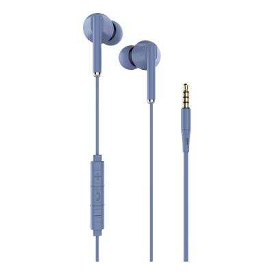 China Earbuds With Microphone Factory Wholesale Cheap Cable Earphone With Microphone Cable Phone Headset For Iphone High Fidelity Sound Stereo Headphones for sale