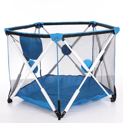 China Large Modern Storage Game Balls Safety Folding Baby Fence Infant Playpen for sale