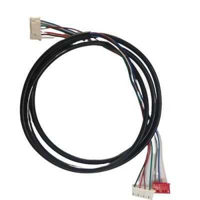 China Electronic cable assembly 7pin electrical wire connector male to female connector wire harness assembly for sale