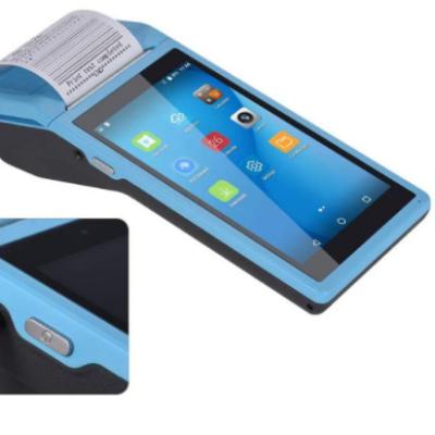 China Shop Radio NFC POS Terminal Android 6 Handheld POS Machine For Lottery / Bus Ticket Payment for sale