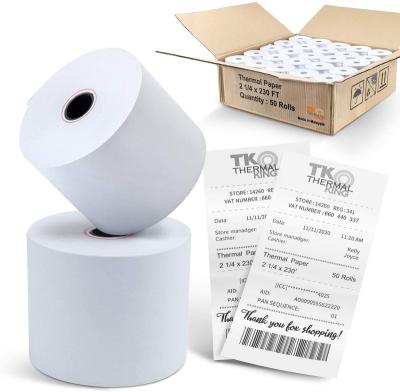 China Supermarket Barway Premium Grade Cash Register Paper 48 GSM 57x30 Heat Sensitive Paper Roll Receipt Paper for sale