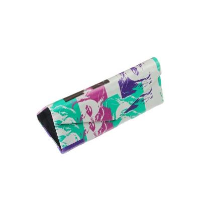 China Custom Logo Glass Case Sunglasses Case Cheap Durable Folding Glasses .eco-friend fashionable new design for sale