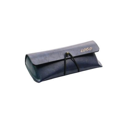 China .eco-friend Eyewear Cases Sun Glass Fashionable Classic Simple Customized Portable Packaging Case Blue High Guality for sale