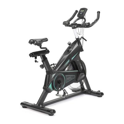 China Home Use 18KGS Flywheel Exercise Bike Belt Drive Stationary For Professional Cardio Workout With Comfortable Cushion Spin Bike for sale