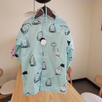 China Rainy Day Miniatree Raincoat For Kids Customized Rainwear Kids Raincoat PU Waterproof Cute Toddler Raincoat Kids Raincoats for sale