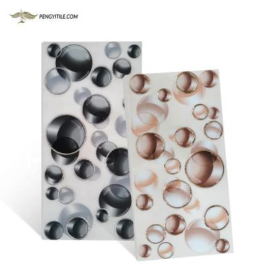 China Peru /silver metallic tiles hotsale glazed gold decorative wall tile for sale