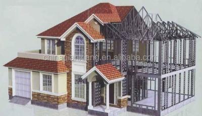 China House Light Steel Structure Fabricated Prefab House for sale