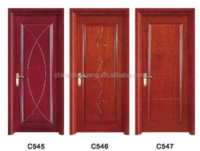 China Swing all kind of building material MDF interior door solid wood interior door 2015 solid wood interior wood door for sale