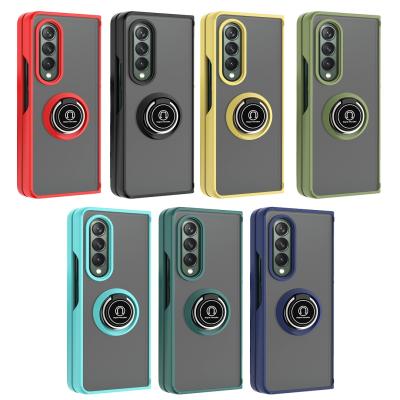 China New style Anti-fall folding mobile phone protective case, with a ring bracket, fashion trends for sale