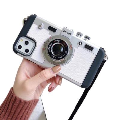 China Shockproof Hot sale on Amazon Spot wholesale luxury designer creative retro camera new 15Promax phone case for 15Pro 14plus 13 12 11 xsmax for sale