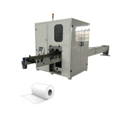 China Double Channel Automatic Toilet Tissue Paper Cutting Machine Good Quality Easy Operation for sale