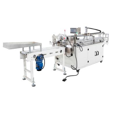 China Semi Automatic Toilet Paper Wrapping Machine Multi Rolls  5-8bags/Min for sale