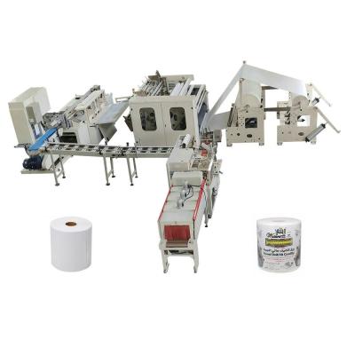 China High Speed Automatic Glue Lamination Maxi Roll Paper Making Machine Production Line for sale