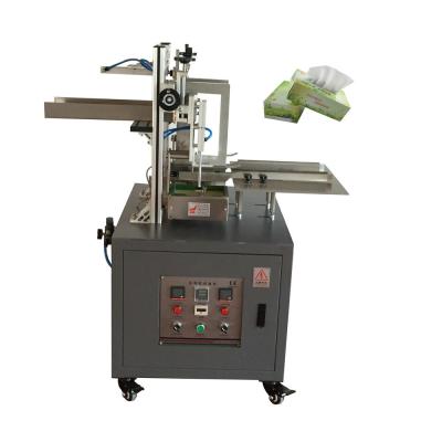 China Semi Auto Small Facial Tissue Box Packing Machine 50Hz 220V for sale