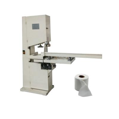 China Kleine Tissue Paper Roll Band Zaag Snijmachine 2.2KW Toilet Roll Snijmachine Industrieel Te koop