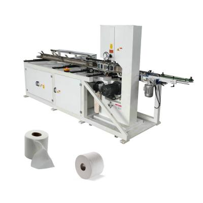 China Fully Automatic Toilet Paper Roll Small Tissue Roll Cutting Machine for sale