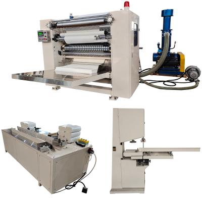 Cina Prezzi bassi N/Z Fold Paper hand towel making machine Linea di produzione per le piccole imprese in vendita