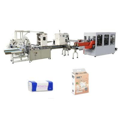 China New Condition Soft Type Facial Tissue Paper Machine Production Line Customized Color for sale