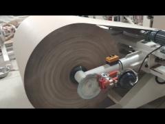 High speed Kraft paper rewinding machine
