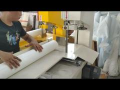 Cheap price small toilet tissue paper roll band saw cutting machine