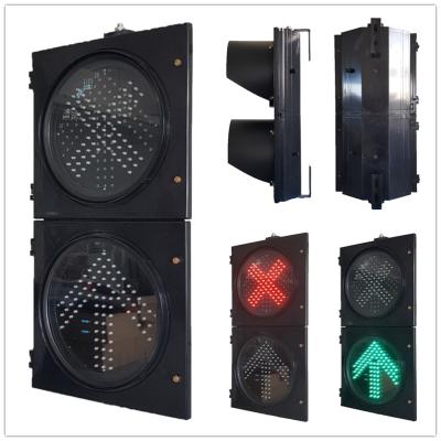 China Flip Door +Detachable Red Aspect 300MM 2-Aspect Stop And Green Go Road Traffic Light Manufacturer for sale