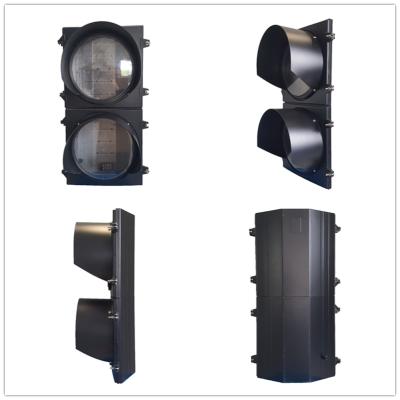 China Aluminum Metal Housing Body Traffic Light Part Manufacturer 2-Flip Door +Detachable Appearance 300MM Appearance for sale