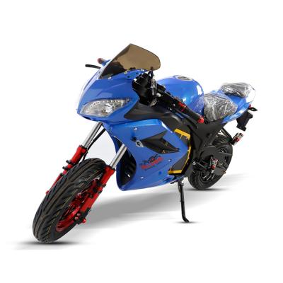 China Unisex non-slip vacuum tires 60-72v 2000w lithium batteries 61-80km/h high speed hub motor racing electric motorcycles for sale