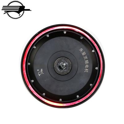 China Waterproof 72V 4KW High Speed ​​12 Inch Electric Scooter DC Wheel Hub Motor for sale