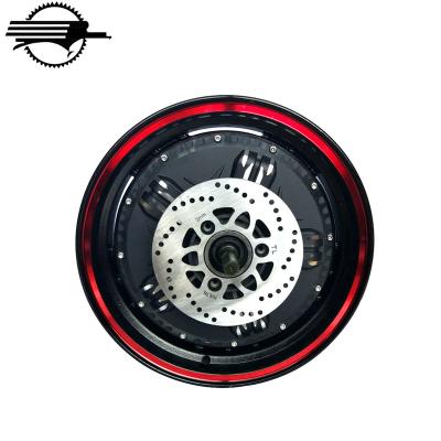 China Waterproof Electric Brushless DC In Wheel Hub Motor 2500W~4000W For Electric Motorcycle for sale