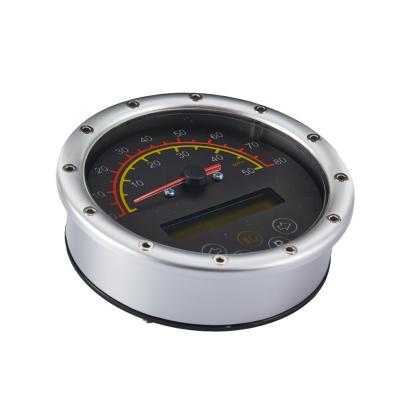 China BOX Protocal Pesp-80km/h Available Oversized Font HD Show Rated Power 4w Speedometer Motorcycle Digital Tachometer for sale