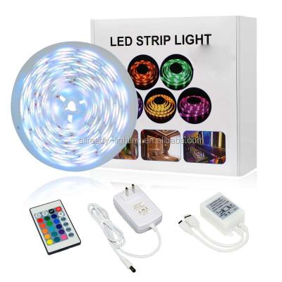 China LANDSCAPE Multi-colors Color Changing Flexible RGB Led Strip Light Flexible Led Strip Light Kit RGB Led Strip Lights With Reinforce Strip for sale