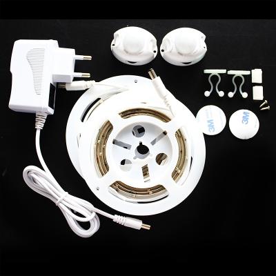 China Warm White Led Motion Sensor Dc12V 3W Motion Sensor Strip Motion Activated Bed Light for sale