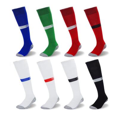 China Breathable Cool Waist Compression Sports Socks Football Running Cycling Adult Socks Knee High, Custom Logo, Grip Socks Football for sale