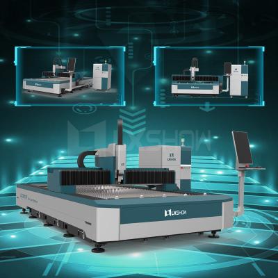 China 1000w 2000w 3kw 3015 Fiber Optic Equipment CNC Lazer Cutter Carbon Metal Fiber Laser Water Cooled Cutting Machine For Stainless Steel Sheet for sale