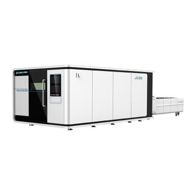 China Laser CUTTING LXF1530G Full Coverage High Speed ​​Fiber Laser Cutting Machine With Exchange Platform for sale