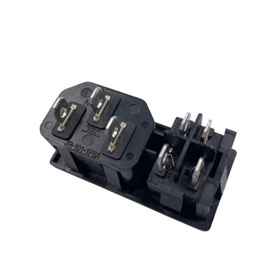 China Home Appliances & Consumer Electronics& High Quality Medical Machine JR-101-1FSA IEC 1(15) - AC Power Electrical Socket Switch 03 Female Power Connector for sale