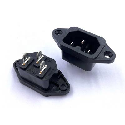 China Home Appliances & Consumer Electronics& Medical machine JEC 250V 15A AC IEC C14 JR-101-H power socket for PDU, made in China for sale