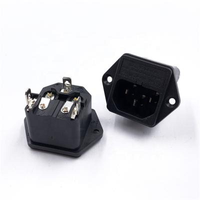 China Home Appliances & Consumer Electronics& Dual Plug Medical Switch AC Machine 250V 15A Fuse Holder Two Power Connector Into One AC Power Outlet for sale