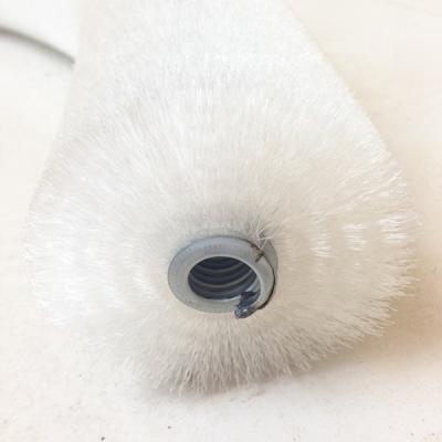 China Spiral Brush Outside Cylinder Roller Spring Spiral Nylon Cleaning Brush for sale