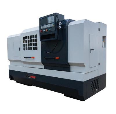 China Machinery repair shops cnc lathe machine CK6163/CK6180 horizontal bed horinztonal cnc lathe for sale