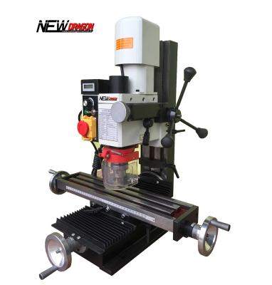 China Mini Machinery Repair Shops Mini Variable Speed ​​Milling Machine 16mm Drilling Capacity XJ9512 Milling Machine for sale