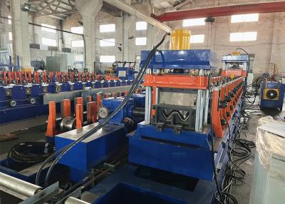 중국 2 Wave & 3 Wave Highway Guardrail Panel Change Over Roll Forming Machine 판매용